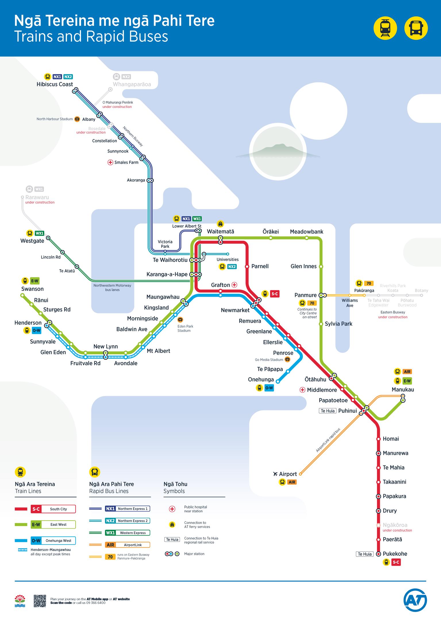 Auckland Transport Sets Out City Rail Link Train Line Changes For 2026 Opening