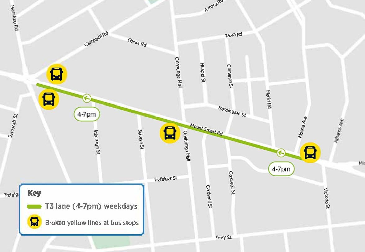 Mount Smart Road T3 Works Keep Onehunga and Penrose Moving Carefully